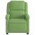 Fotoliu rabatabil electric, verde deschis, catifea GartenMobel Dekor