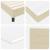 Pat boxspring cu saltea cu saltea cu headboard Crem 80 x 200 cm GartenMobel Dekor