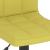 Scaune de bar, 2 buc., verde, material textil GartenMobel Dekor