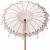 Parasol Balinez Crem 210-220 cm Bumbac, lemn masiv GartenMobel Dekor
