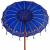 Parasol Balinez albastru 180-190 cm Bumbac, lemn masiv GartenMobel Dekor