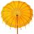 Parasol Balinez Galben 180-190 cm Bumbac, lemn masiv GartenMobel Dekor
