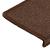 Covorașe pentru scări, 30 buc., 65x21x4 cm, maro cafea, margini dreptunghiulare GartenMobel Dekor