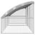 Cușcă pentru pui Argintiu 600 x 200 x 198.5 cm Oțel galvanizat GartenMobel Dekor