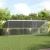 Cușcă pentru pui Argintiu 600 x 200 x 198.5 cm Oțel galvanizat GartenMobel Dekor