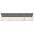 Cușcă pentru pui Argintiu 800 x 200 x 198.5 cm Oțel galvanizat GartenMobel Dekor
