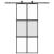 Ușă glisantă cu set feronerie neagră 90x205cm sticlă securizată GartenMobel Dekor
