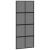 Ușă glisantă cu set feronerie neagră 90x205cm sticlă securizată GartenMobel Dekor