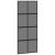 Ușă glisantă cu set feronerie neagră 90x205cm sticlă securizată GartenMobel Dekor