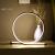 Veioza LED 30W, Lumina Rece/Calda/Neutra, Metal si Acril, Negru ModernLight Concept