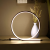 Veioza LED 30W, Lumina Rece/Calda/Neutra, Metal si Acril, Negru ModernLight Concept