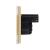 Priza Simpla + USB-A + USB-C LUXION cu Rama din Sticla SmartElectro IntelligentHouse