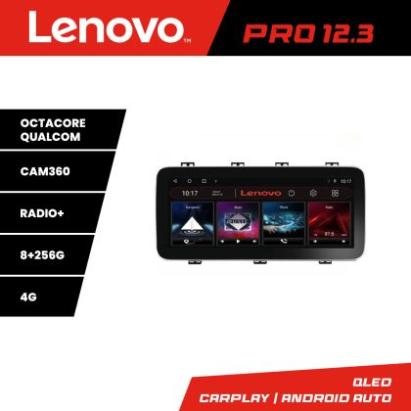 Navigatie Toyota Auris 2013-2017 Lenovo PRO 8+256 12.3 inch qled android 4G DSP gps internet  Kit-auris15+kit-toyota-universal CarStore Technology