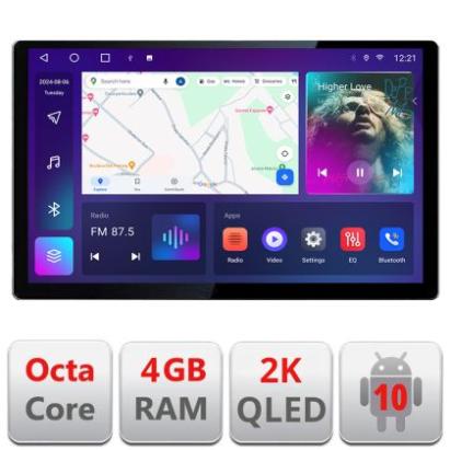 Navigatie dedicata Toyota Auris 2007-2013 N-auris-2013 Edonav ecran 13" 2K 4+32 Android Waze USB Navigatie 4G 360 Toslink Yout CarStore Technology