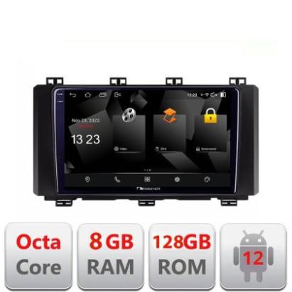 Navigatie Toyota Auris 2013-2018 Android Octa Core Qualcomm 2K Qled 8+128 DTS DSP 360 4G Optical CarStore Technology