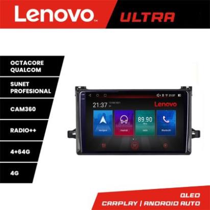 Navigatie Toyota Urbancruiser 2009-2014 Lenovo 8 core QLED Qualcomm 4+64 360 Android Waze USB Navigatie Internet Youtube Radio CarStore Technology
