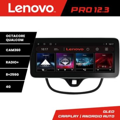 Navigatie Opel Karl 2017- K-karl Lenovo PRO 8+256 12.3 inch qled android 4G DSP gps internet  8Core CarStore Technology