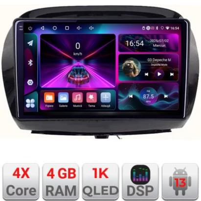 Navigatie dedicata Edonav Honda FR-V 2004-2009   Android radio gps internet 4+64 InCell Display 1K KIT-fr-v+EDT-E209-RK CarStore Technology