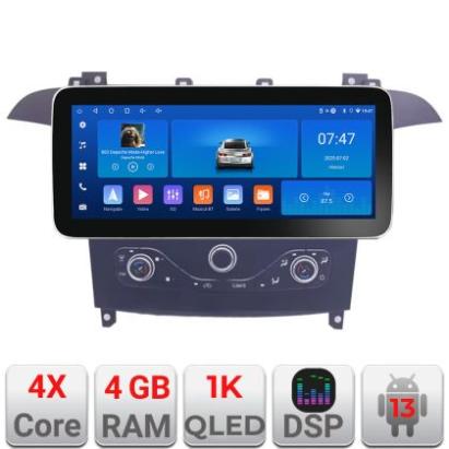 Navigatie Ford S-max 2006-2014 Edotec Incell 1K 12.3 inch  4+64 carplay android auto radio internet KIT-smax-navi+EDT-E212-RK CarStore Technology