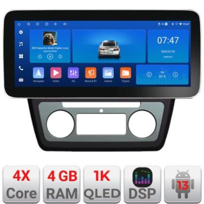 Navigatie Skoda Yeti 2009-2014 K-YETI Edotec 4+64 12.3 inch Incell 1K android Wifi 5Ghz gps internet CarStore Technology