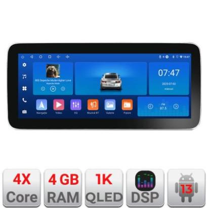 Navigatie Ford Transit 2019- varianta cu radio cd simplu Edotec 4+64 12.3 inch Incell 1K android Wifi 5Ghz gps internet  Kit-transit-2019-a CarStore Technology