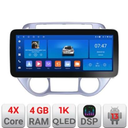 Navigatie Hyundai I20 2011-2014 manual si automat Edotec 4+64 12.3 inch Incell 1K android Wifi 5Ghz gps internet  Kit-i20-2012 CarStore Technology