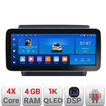 Navigatie Isuzu DMAX 2020- K-DMAX20 Edotec 4+64 12.3 inch Incell 1K android Wifi 5Ghz gps internet  Co CarStore Technology