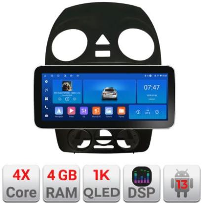 Navigatie VW Beetle 2005-2010 Edotec 4+64 12.3 inch Incell 1K android Wifi 5Ghz gps internet  KIT-beetle-old CarStore Technology