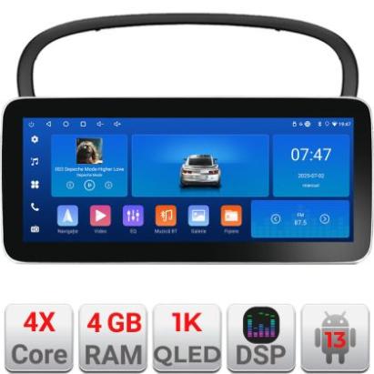 Navigatie Peugeot 607 Edotec 4+64 12.3 inch Incell 1K android Wifi 5Ghz gps internet  Kit-607 CarStore Technology