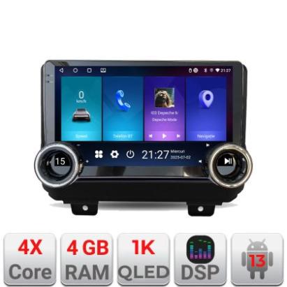 Navigatie Jeep Wrangler 2018- Kit-WRANGLER Edotec  4+64 10.5 inch Incell 1K android Wifi 5Ghz gps internet CarStore Technology
