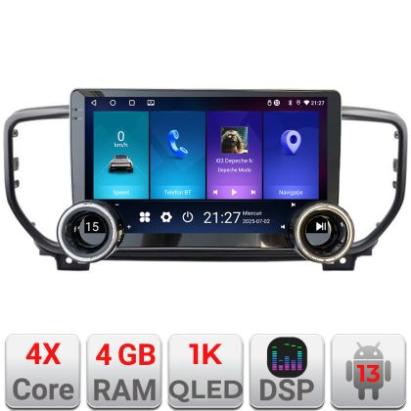 Navigatie Kia Sportage facelift 2019 - Kit-SPORTAGE-19 Edotec  4+64 10.5 inch Incell 1K android Wifi 5Ghz gps internet CarStore Technology