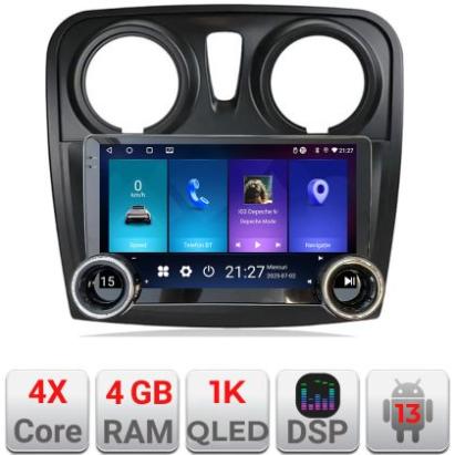 Navigatie Dacia Sandero Logan 2012-2020 Kit-sandero Edotec  4+64 10.5 inch Incell 1K android Wifi 5Ghz gps internet CarStore Technology