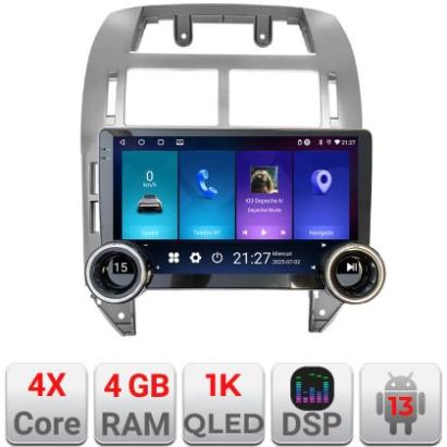 Navigatie VW Polo 2004-2011 Edotec  4+64 10.5 inch Incell 1K android Wifi 5Ghz gps internet  Kit-polo CarStore Technology