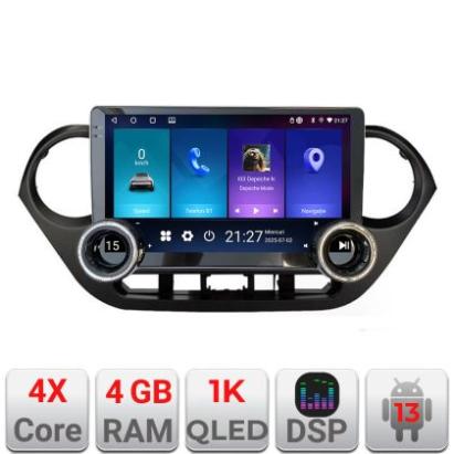 Navigatie Hyundai I10 2013-2019 Kit-HY38 Edotec  4+64 10.5 inch Incell 1K android Wifi 5Ghz gps internet CarStore Technology