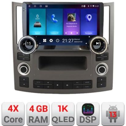 Navigatie Infiniti FX45 2007-2009 Edotec  4+64 10.5 inch Incell 1K android Wifi 5Ghz gps internet  fx45-old CarStore Technology