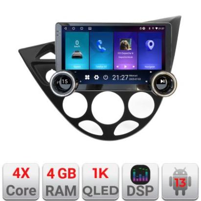 Navigatie Ford Focus 1 1998-2004 Edotec  4+64 10.5 inch Incell 1K android Wifi 5Ghz gps internet  kit-focus1 CarStore Technology