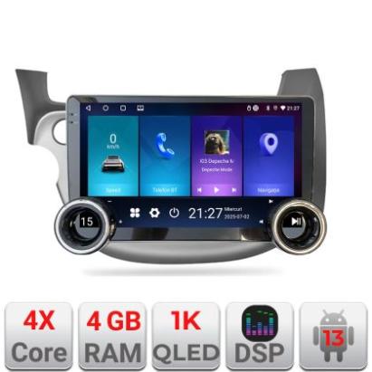 Navigatie Honda Fit 2008-2013 Edotec  4+64 10.5 inch Incell 1K android Wifi 5Ghz gps internet  Kit-fit-08 CarStore Technology