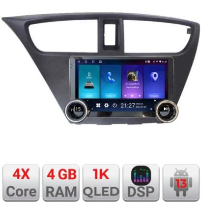 Navigatie Honda Civic 2012-2016 Kit-civic Edotec  4+64 10.5 inch Incell 1K android Wifi 5Ghz gps internet a CarStore Technology