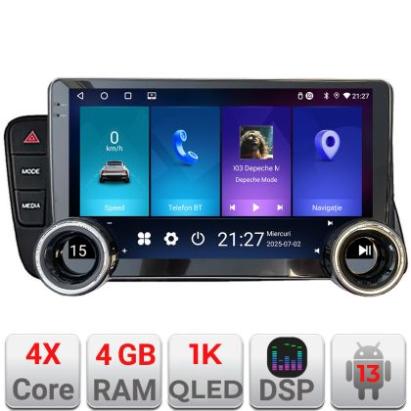 Navigatie Audi A4 2008-2016 NON-MMI Kit-A4 Edotec  4+64 10.5 inch Incell 1K android Wifi 5Ghz gps internet CarStore Technology