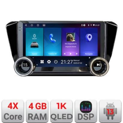 Navigatie Skoda Superb 3 2015- Kit-932 Edotec  4+64 10.5 inch Incell 1K android Wifi 5Ghz gps internet  C CarStore Technology