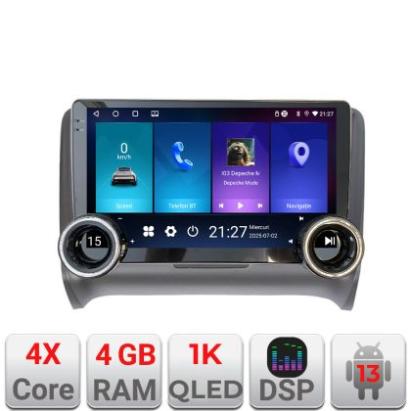 Navigatie Audi TT 2004-2011 Kit-078 Edotec  4+64 10.5 inch Incell 1K android Wifi 5Ghz gps internet CarStore Technology