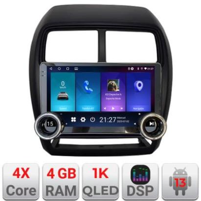 Navigatie Mitsubishi ASX 2017-2021 model facelift Edotec  4+64 10.5 inch Incell 1K android Wifi 5Ghz gps internet  Kit-026-facelift v1 CarStore Technology