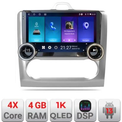 Navigatie Ford Focus clima automata Kit-140-automatic Edotec  4+64 10.5 inch Incell 1K android Wifi 5Ghz gps internet CarStore Technology
