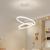 Lustra LED suspendata cu telecomanda CASIANA 69W, 2 Cercuri, lumina Rece/Calda/Neutra, Dimabila, Alb, Inaltime Reglabila ModernLight Concept