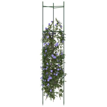 Suport pentru roșii, 4 buc., 154 cm, oțel și PP GartenMobel Dekor