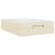 Cadru de pat otoman cu saltea crem 140x190cm stofa GartenMobel Dekor