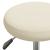 Scaun pivotant de birou catifea crem GartenMobel Dekor