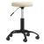 Scaun pivotant de birou catifea crem GartenMobel Dekor