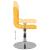 Scaun de bar pivotant, galben, material textil GartenMobel Dekor