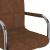 Scaun de birou pivotant, maro, material textil GartenMobel Dekor